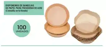 Optimus Disponemos de bandejas de papel para freidoras de aire oferta