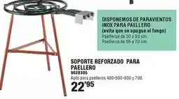 Optimus Soporte reforzado para paellero oferta