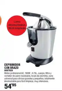 Optimus Exprimidor con brazo oferta