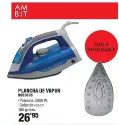 Optimus Plancha de vapor oferta