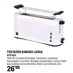 Optimus Tostador ranura larga oferta