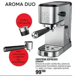 Optimus Cafetera espresso oferta