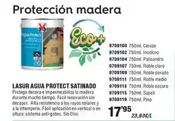 Optimus Lasur agua protect satinado oferta