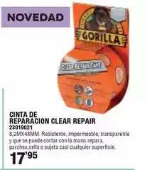 Optimus Cinta de reparacion clear repair oferta
