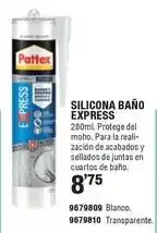 Optimus Pattex - silicona bano express oferta