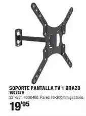 Optimus Soporte pantalla tv 1 oferta