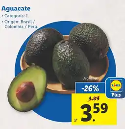 Lidl Aguacate oferta