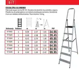 Optimus Escalera aluminio oferta