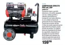 Optimus Compresor directo pro 24l 2hp oferta