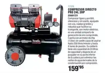 Optimus Compresor directo pro 24l 2hp oferta