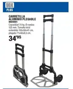 Optimus Carretilla aluminio plegable oferta