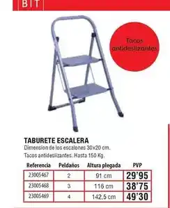 Optimus Taburete escalera oferta