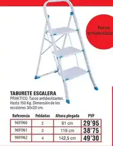 Optimus Taburete escalera oferta