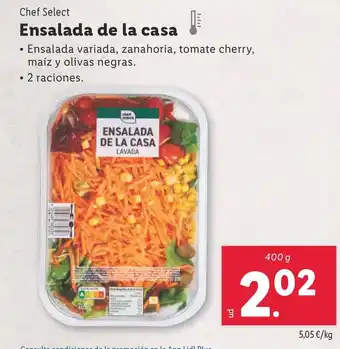 Lidl CHEF SELECT Ensalada de la casa oferta