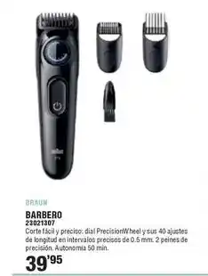 Optimus Braun - barbero 2021307 oferta