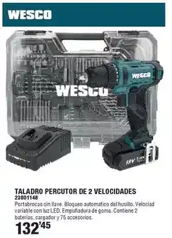 Optimus Taladro percutor de 2 velocidades oferta