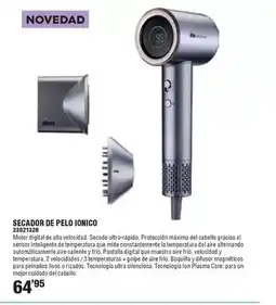 Optimus Secador de pelo ionico oferta