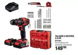 Optimus Einhell - taladro a bateria 2.0 ah oferta