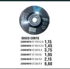 Optimus Disco corte oferta