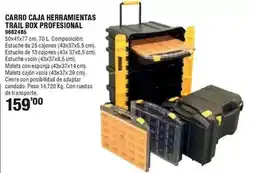 Optimus Carro caja herramientas trail box profesional oferta