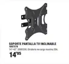 Optimus Soporte pantalla tv inclinable oferta