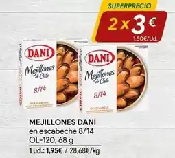 Minymas Dani - mejillones oferta