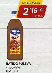 Minymas Puleva - batido oferta