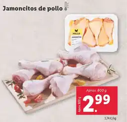 Lidl Jamoncitos de pollo oferta