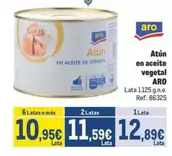 Makro Aro - atun en aceite vegetal oferta