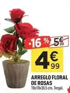 Centrakor Arreglo floral de rosas oferta
