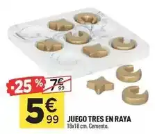 Centrakor Juego tres en raya oferta