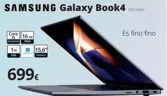 Ecomputer Samsung - galaxy book4 oferta