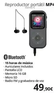 Ecomputer Energy sistem - reproductor portatil mp4 oferta