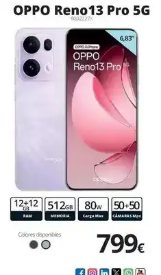 Ecomputer Oppo - reno 13 pro 5g oferta