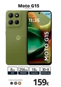 Ecomputer Motorola - moto g15 oferta