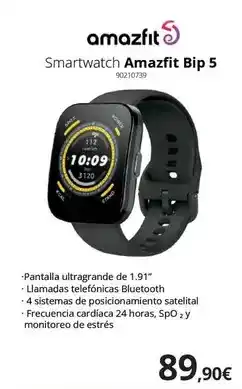 Ecomputer Amazfit - smartwatch bip 5 oferta