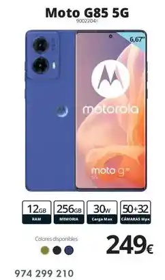Ecomputer Motorola - moto g85 5g oferta