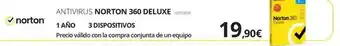 Ecomputer Norton - antivirus nortin 360 deluxe oferta