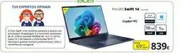 Ecomputer Acer -portatil swift 14 oferta