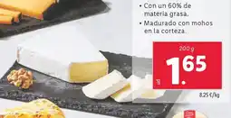 Lidl CHENE D'ARGENT Queso brie oferta