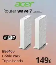 Ecomputer Acer - router wave 7 oferta