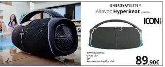 Ecomputer Energy sistem - altavoz hyperbeat oferta