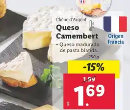 Lidl CHENE D'ARGENT Queso Camembert oferta