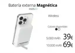 Ecomputer Batería externa magnetica oferta