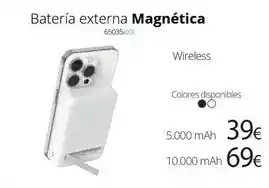 Ecomputer Batería externa magnetica oferta