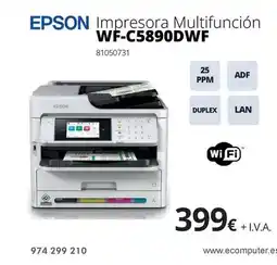Ecomputer Epson - impresora multifunción wf-c5890dwf oferta