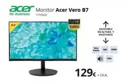Ecomputer Acer - monitor vero b7 oferta