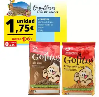 Supermercados Tu Alteza Comeztier - gofitos de trigo oferta