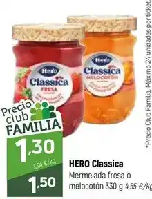 Coviran Hero - mermelada fresa o melocoton oferta