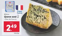 Lidl MILBONA Queso azul oferta